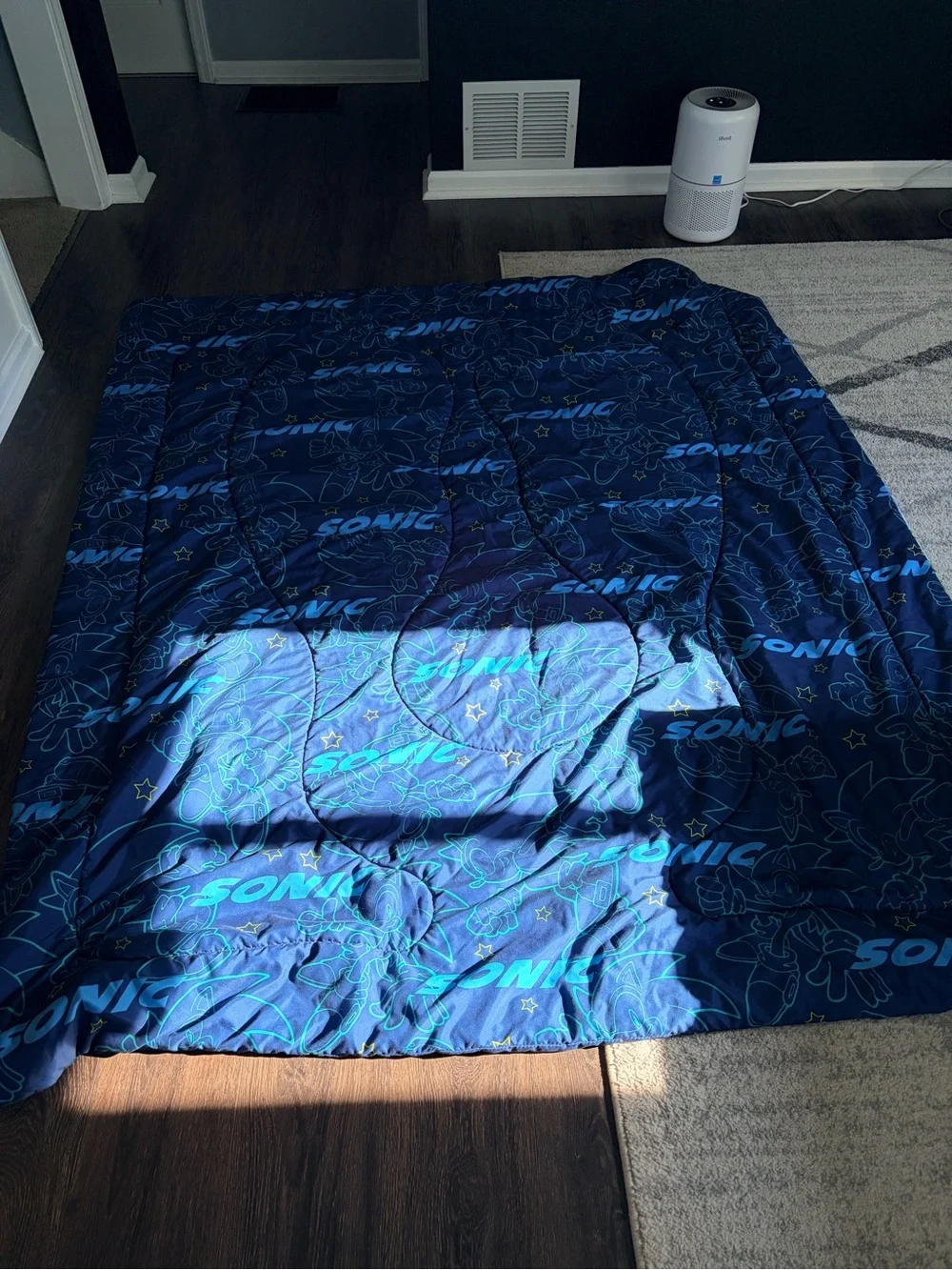 Sonic The Hedgehog Kids Bedding Set